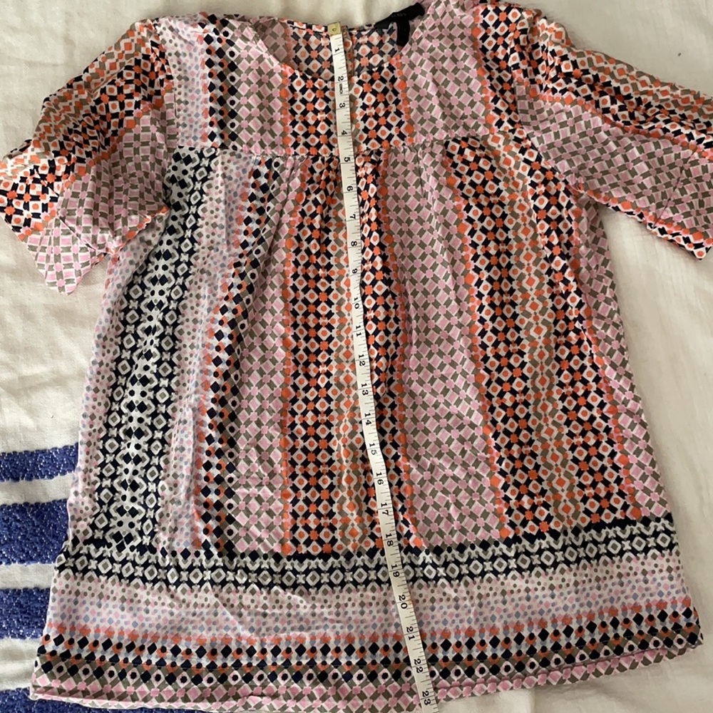 J.Crew Printed Top - Picture 4 of 7